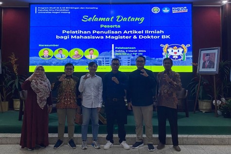 Percepatan Studi Mahasiswa Magister BK Lakukan Pendampingan Penulisan Artikel Terakreditasi