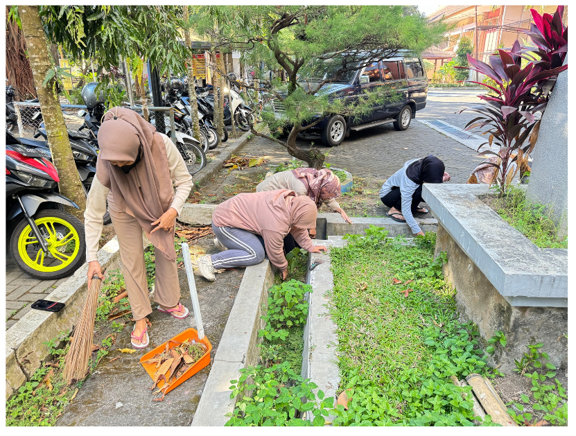 Mahasiswa Lanjutkan Aksi Bersih Pasca Hari Bumi di Universitas Negeri Malang, Hati Bersih Lingkungan Bersih