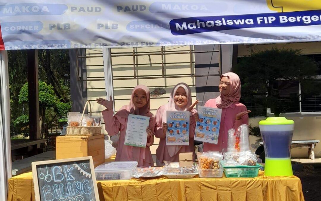 Menyambut Mahasiswa Baru Mahasiswa BK Ikuti Eduprener FIP Expo
