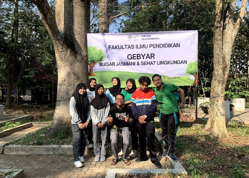 Wujudkan Kehidupan Sehat dan Sejahtera: Mahasiswa Departemen BK Ikuti Senam Sehat Bersama di FIP UM
