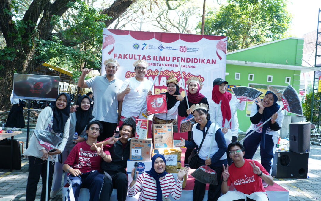 BK FIP UM Meriahkan HUT RI ke-80 dengan “Semarak Kemerdekaan” Dukung SDGs 3